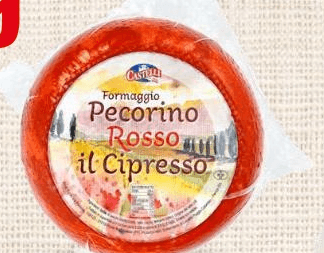 Formaggio Pecorino Rosso Il Cipresso, al kg – Eurospin