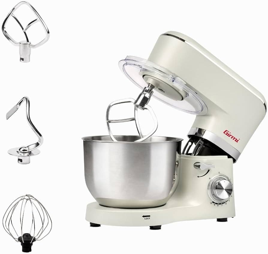Girmi impastatrice planetaria Dual Mix, 6 L – Risparmio Casa