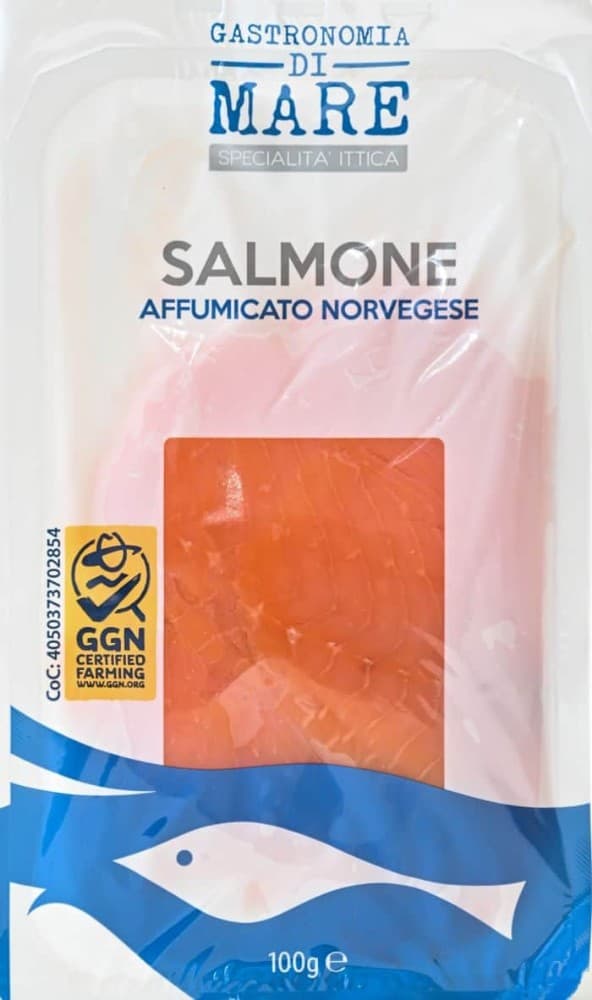 Salmone affumicato Norvegese 100 g MARE in offerta da Lidl