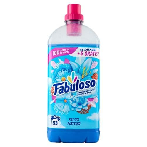 Ammorbidente concentrato profumato fresco mattino Fabuloso, L 1 – Bennet