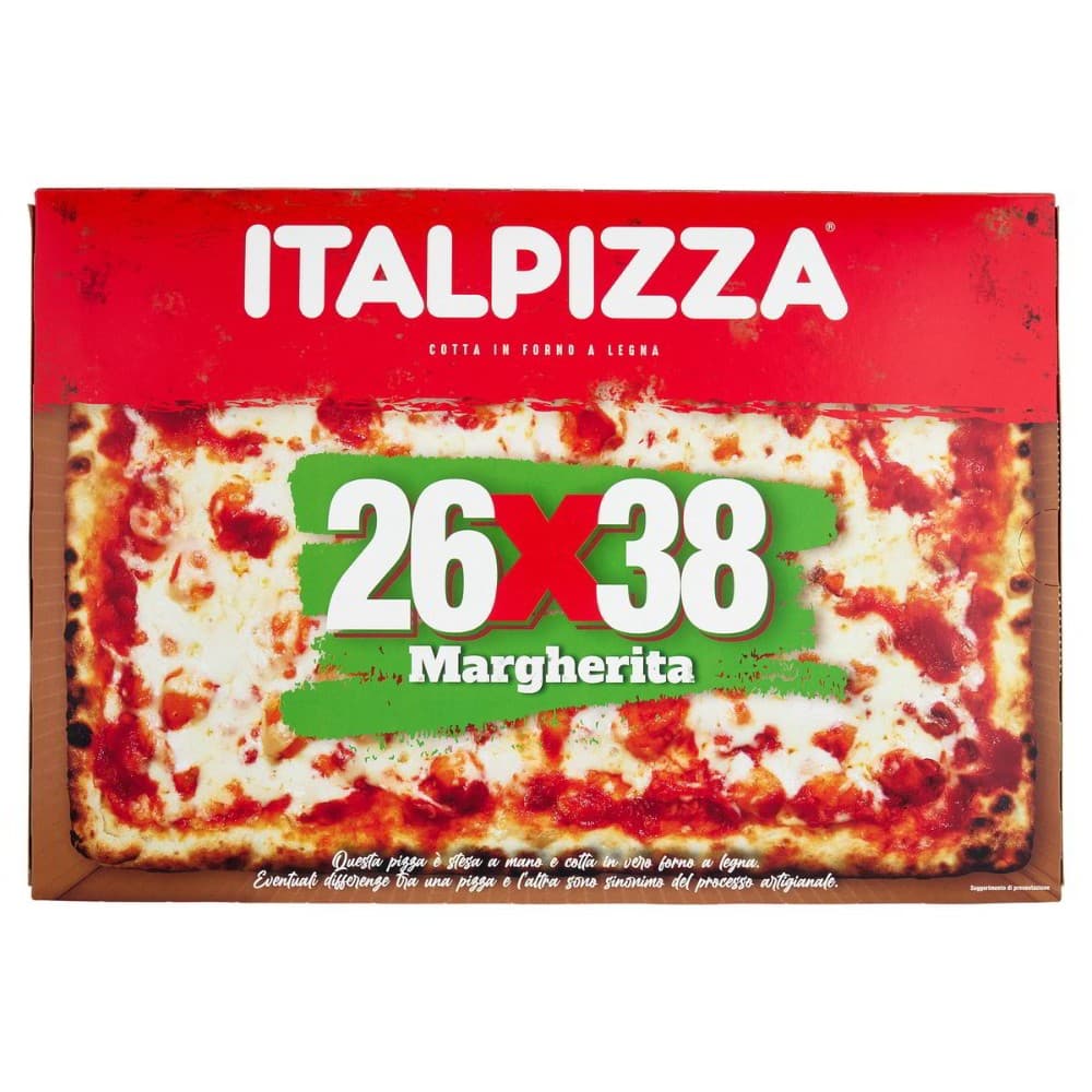 Italpizza 26x38 Margherita Gran Pacco, 970 g – Carrefour