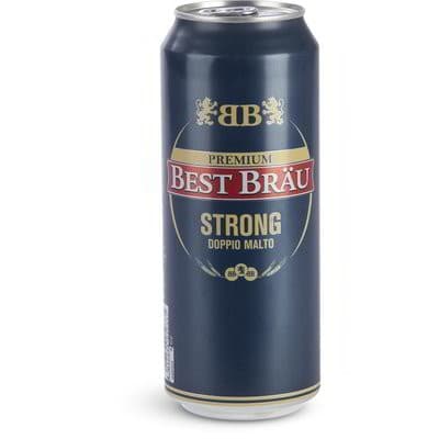 Birra Premium Strong Doppio Malto 500 ml Best Bräu in offerta da Eurospin