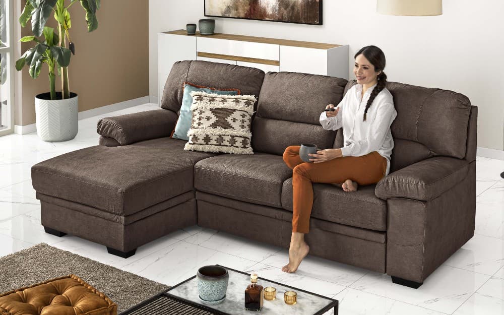 Divano letto con penisola Sara – Mondo Convenienza