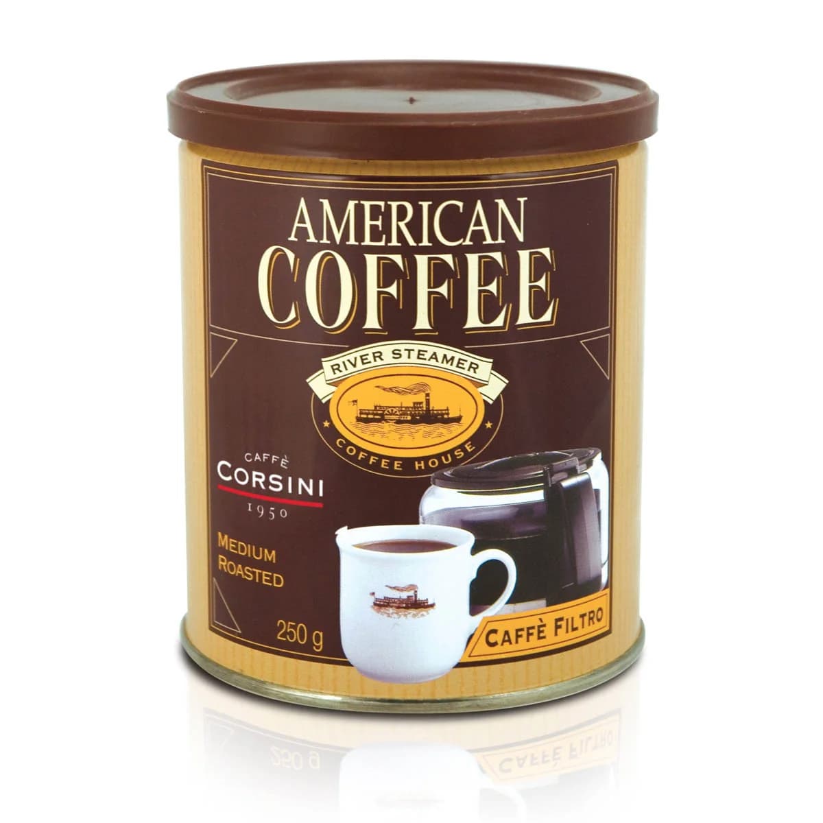 Caffè filtro American Coffee Caffè Corsini 250 g in offerta da Bennet