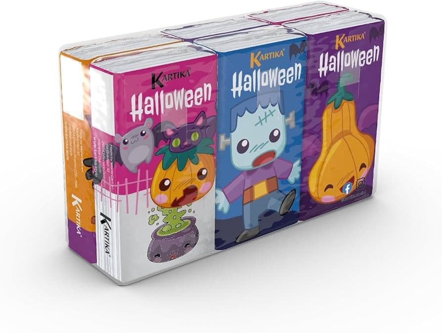 Kartika fazzoletti di Halloween, 10 pacchetti, 4 veli – Lidl