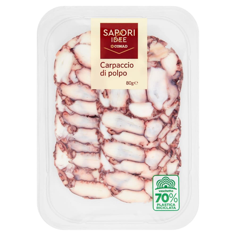 Carpaccio di polpo, g 80 – Panorama