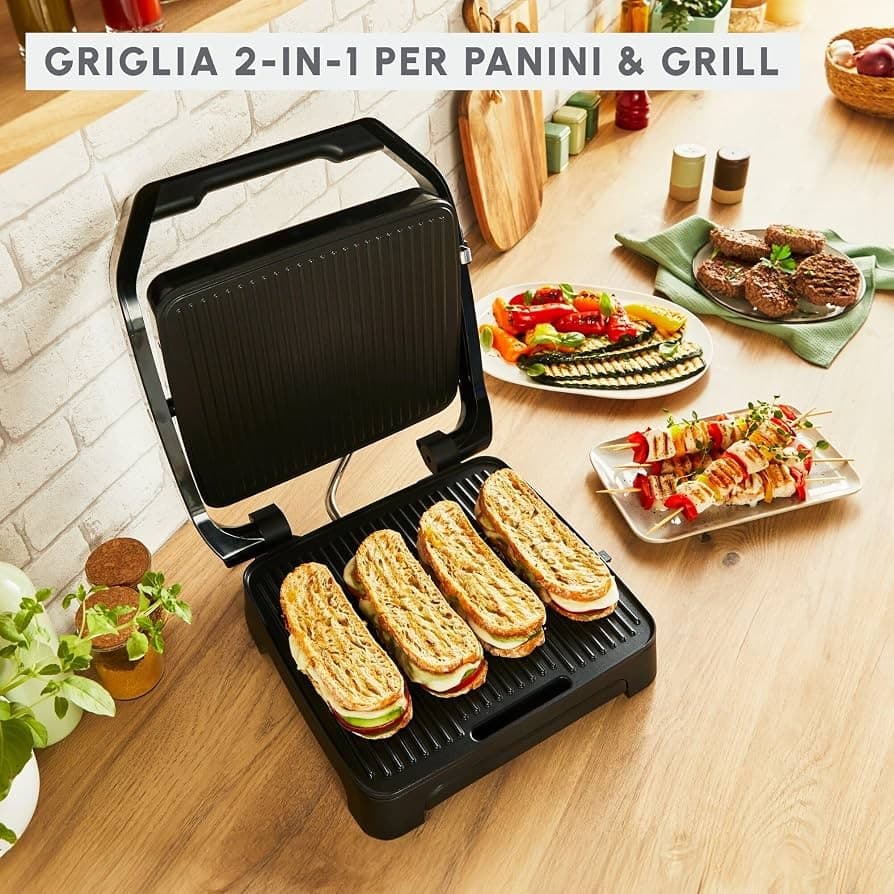 Griglia elettrica 2 in 1 GI272D Moulinex – Unieuro