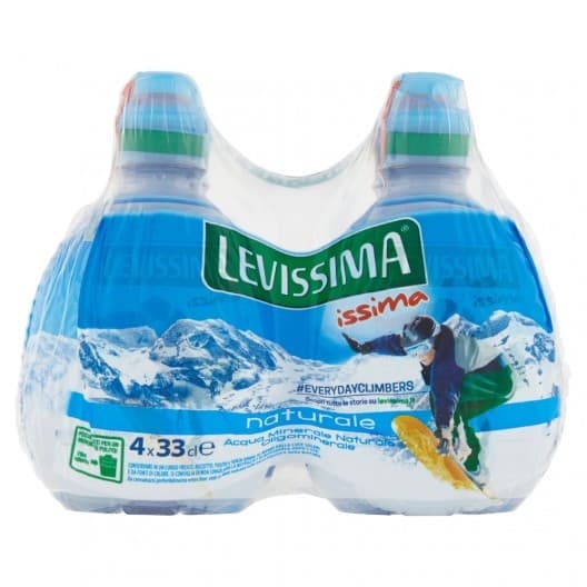 Acqua Naturale Levissima, Conf. 4 pz da 330 ml Cad. 1,32 l – Carrefour