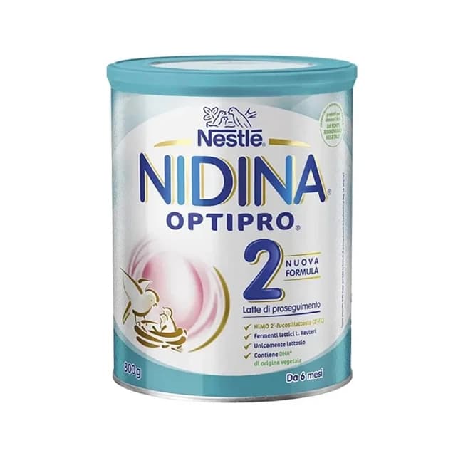 Latte 2 in Polvere Nidina Optipro, 800 g Nestlé Nidina – Carrefour