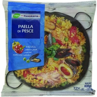 Paella di pesce Pam, 600 g – Panorama