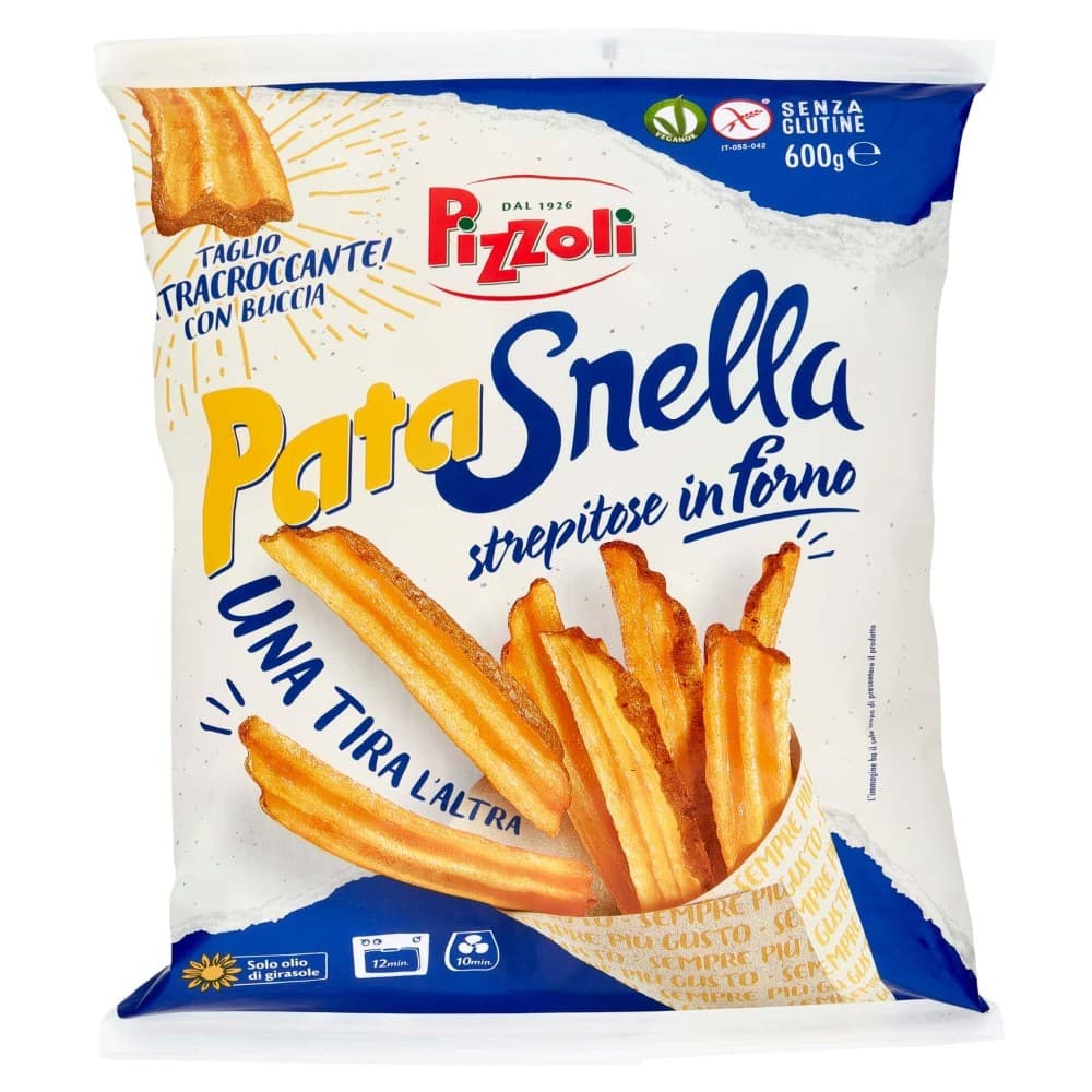 Patatine Patasnella Frisé o Una tira l'altra 600 g Pizzoli in offerta da Iper La grande i