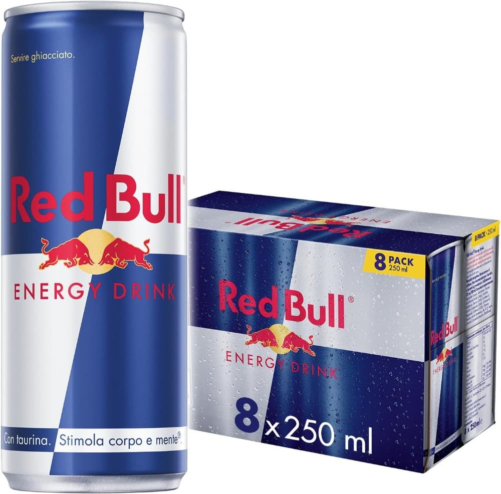 Red Bull energy drink, 250 ml x8 – Iper La grande i