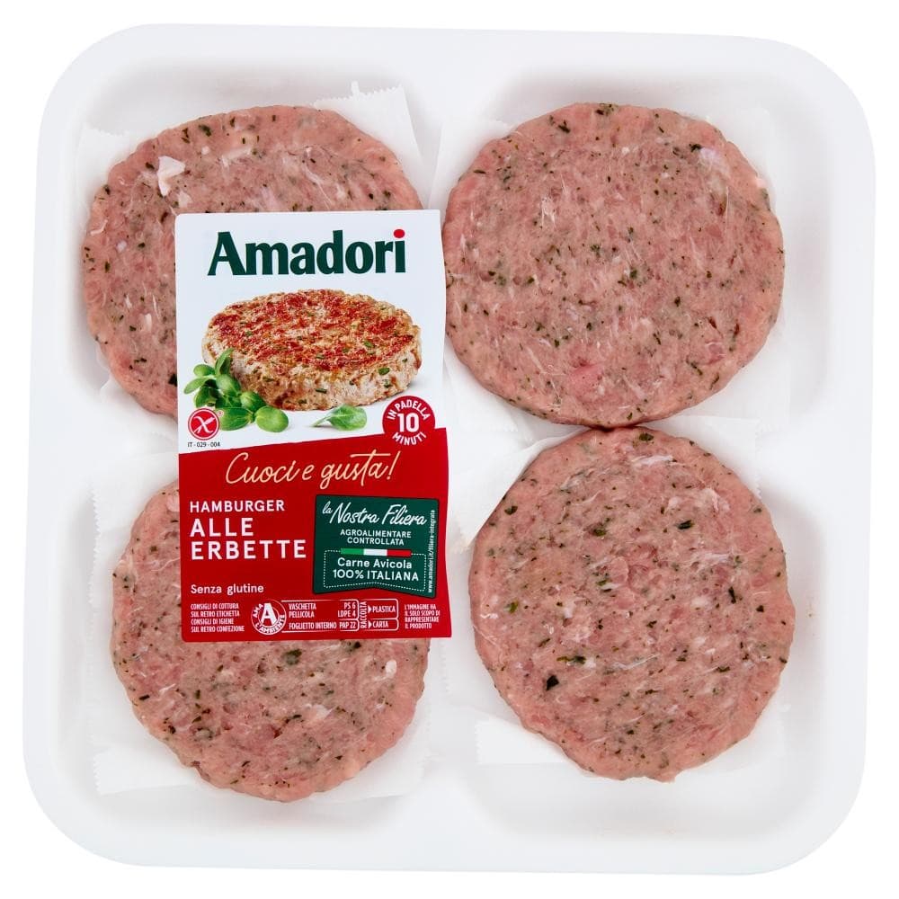 Hamburger di tacchino alle erbette 2x 102 g in offerta da Lidl