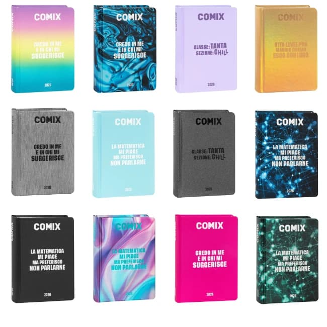 Diario 16 mesi colori assortiti 16 mesi Playcomix in offerta da Iper La grande i