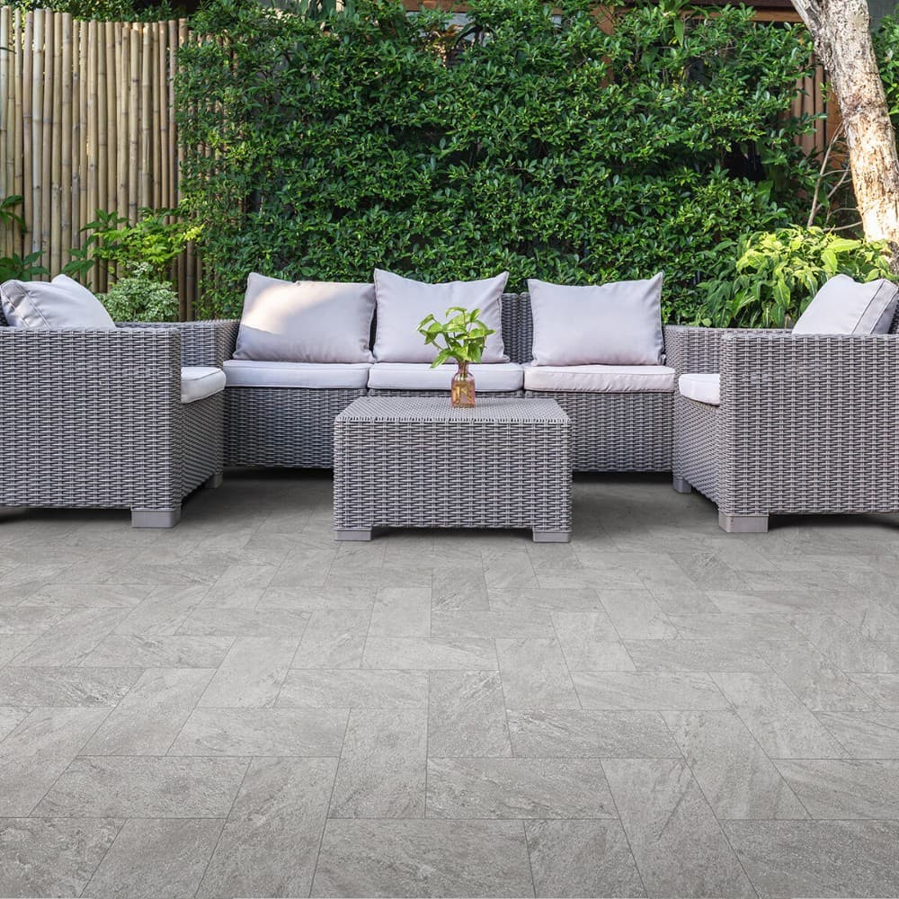 Piastrella da esterno Creek Silver, 0,99 m² – Leroy Merlin