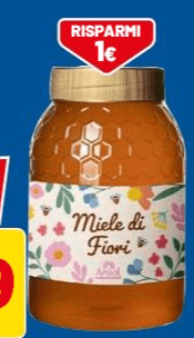 Miele millefiori, 1000 g – Dpiù