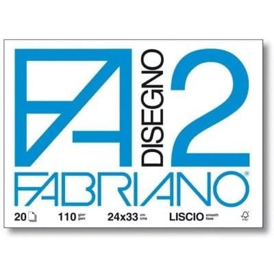 Blocco F2 Fabriano 24x33cm 20 fogli in offerta da Risparmio Casa