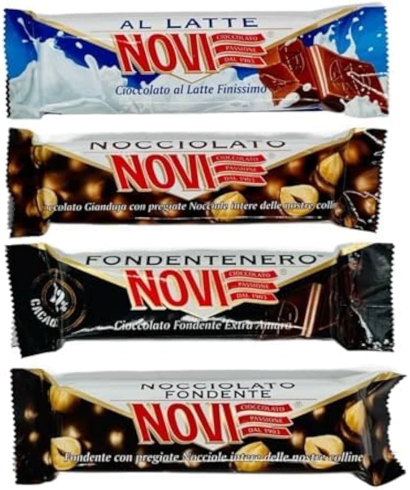 Tavoletta di cioccolato Novi assortita – Il Gigante