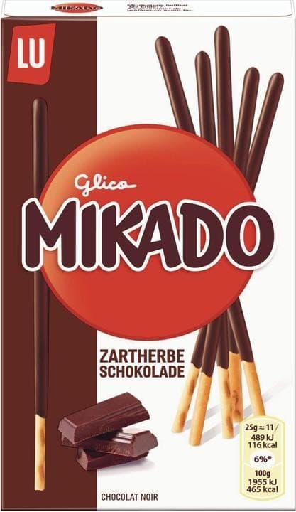 Mikado gusti assortiti, 75 g Lu – Carrefour