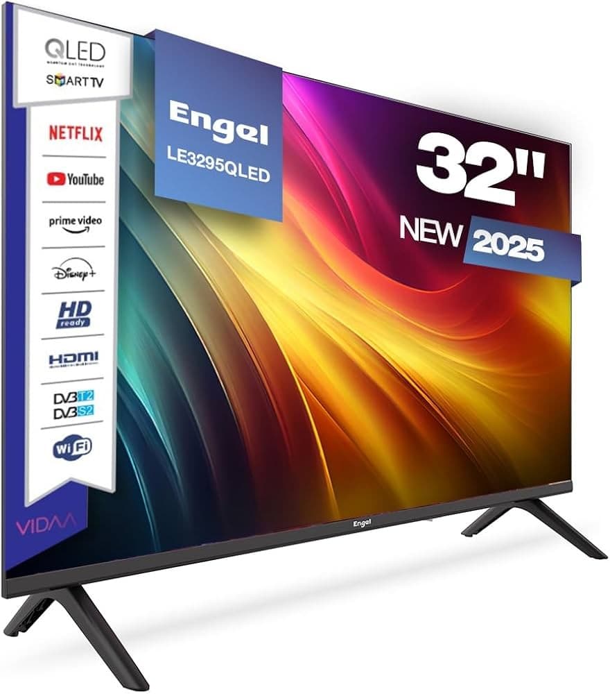 Smart TV FHD QLED 32V2QM10VDA, 32" VIDAA – Unieuro