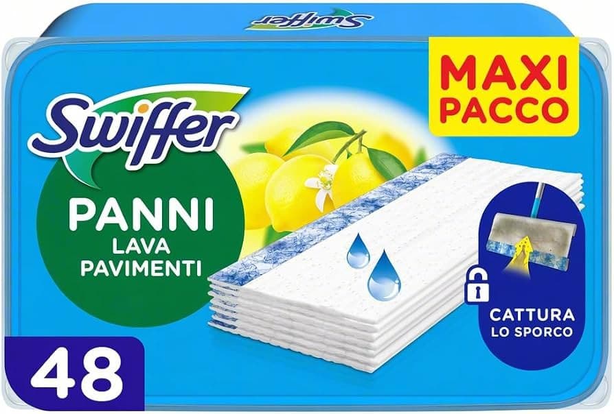 Prodotti Swiffer, Dry x 72, Duster x 18, Wet x 48 – Il Gigante