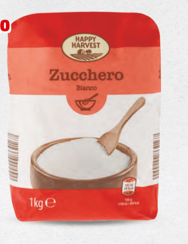 Happy Harvest Zucchero 1 kg in offerta da ALDI