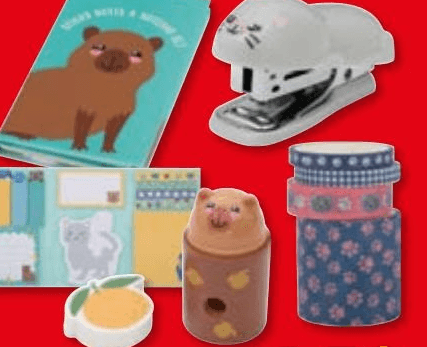Articoli di cancelleria TINY FRIENDS in offerta da Lidl