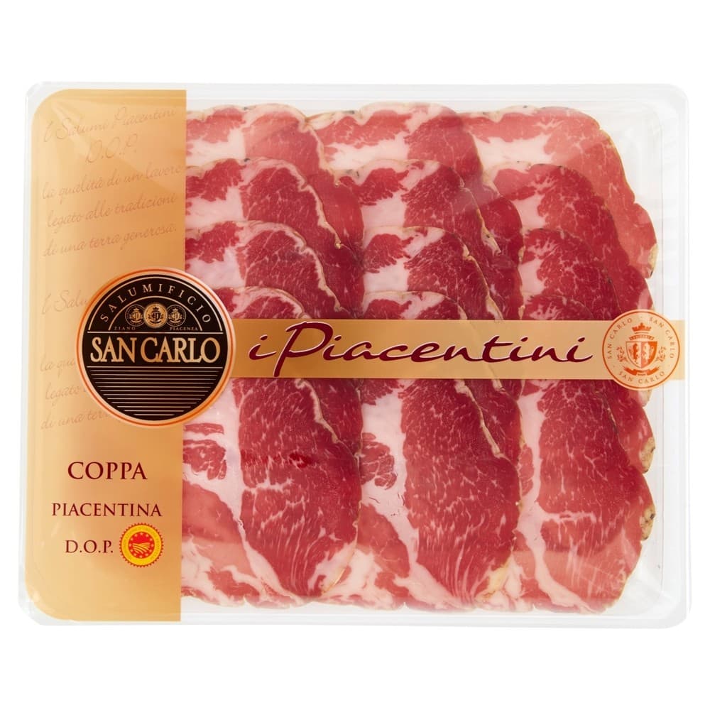 Coppa piacentina DOP I Piacentini San Carlo, 80 g – Esselunga