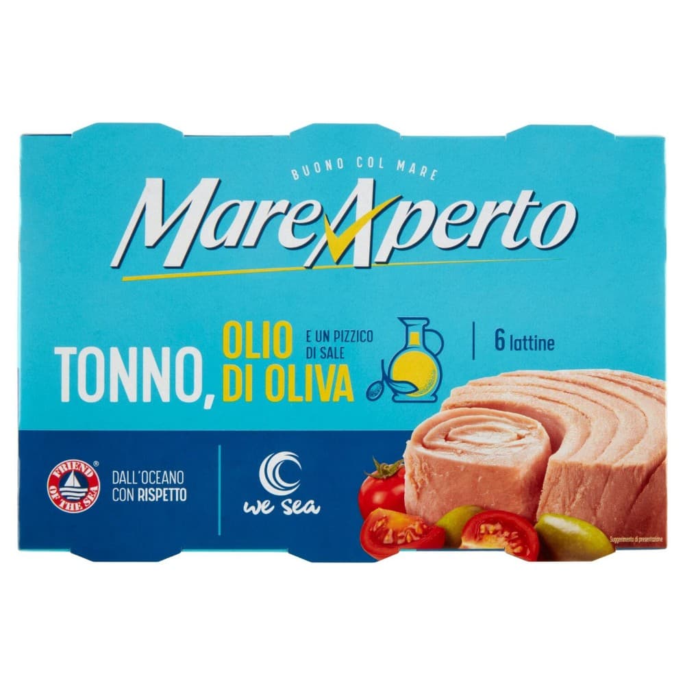 Tonno all'olio di oliva Mareaperto, 420 g – Bennet