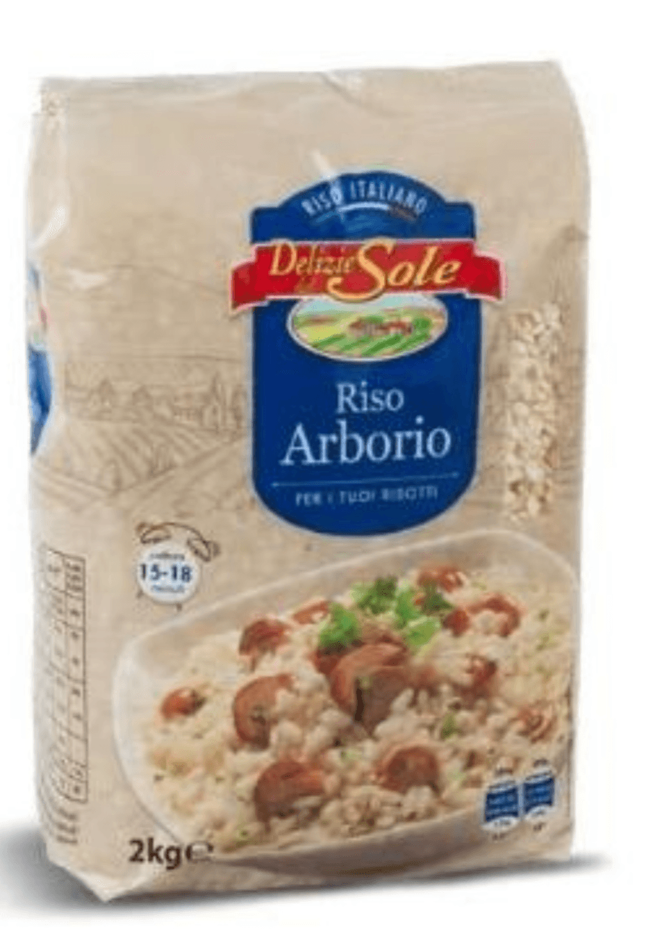 D'Sole riso Arborio 2 kg in offerta da Eurospin