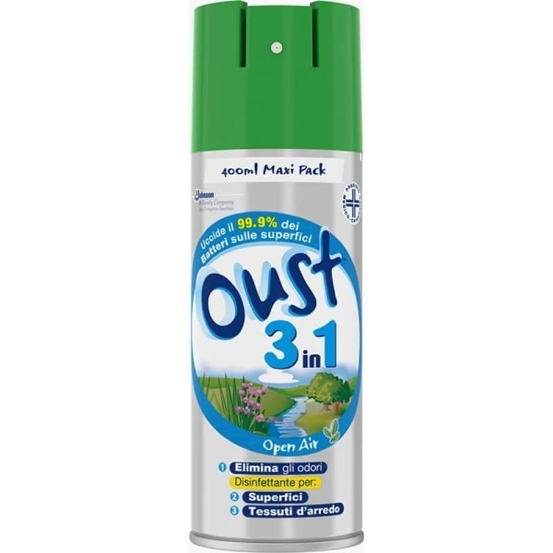 Oust 3in1 disinfettante per superfici e tessuti spray, 400 ml – Tigota