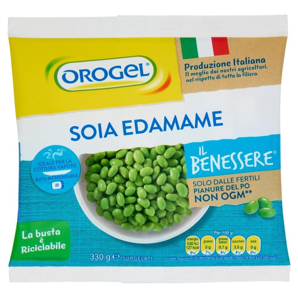 Soia edamame Orogel 330 g in offerta da Panorama