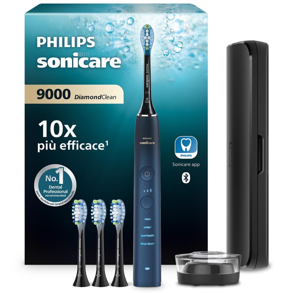 Philips spazzolino elettrico Sonicare Diamond Clean 9000HX9911/88 – MediaWorld