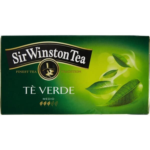 Sir Winston Tea Tè Verde e Nero, 20/24/25 filtri da 25 g a 44 g – Iper La grande i