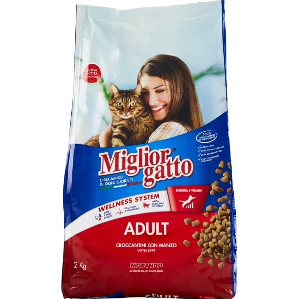 Migliorgatto crocchette, 2 kg MORANDO – Maury's