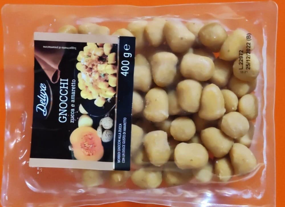 Gnocchi con zucca e amaretto, 400 g Deluxe – Lidl