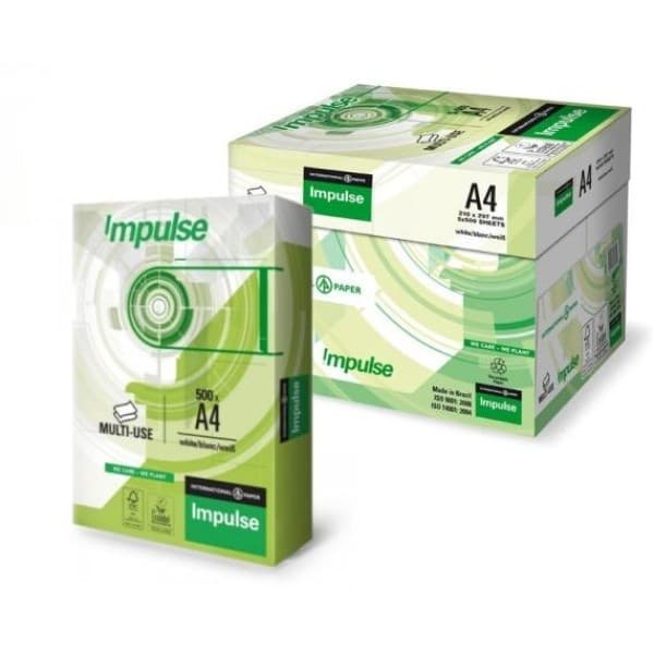 Risma carta bianca Impulse, A4 75 g 500 fogli – Iper La grande i