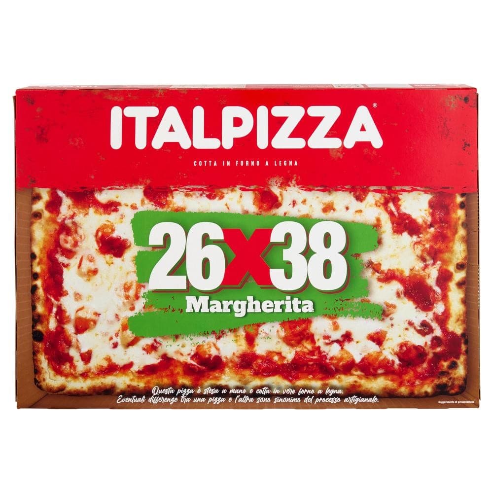 Italpizza 26x38 Margherita, 485 g – Dpiù