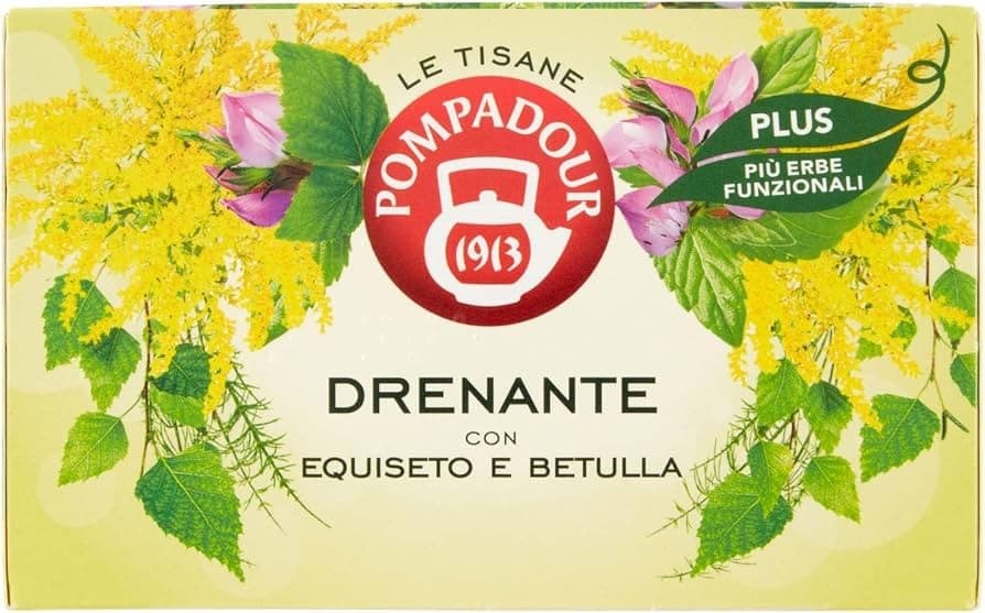 Pompadour tisane Plus, 18 filtri – Bennet