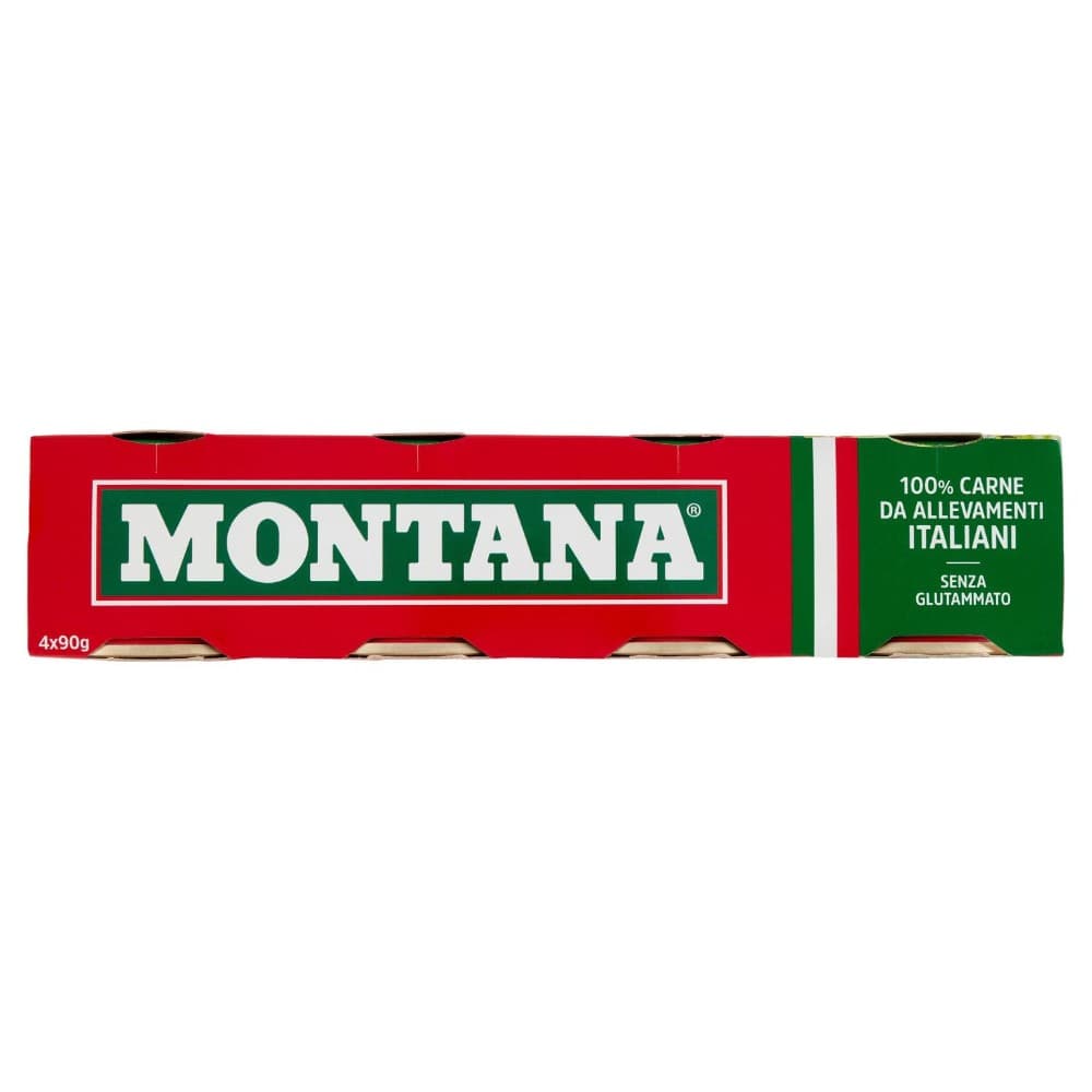 Montana Carne in gelatina, 90 g x4 – Iper La grande i