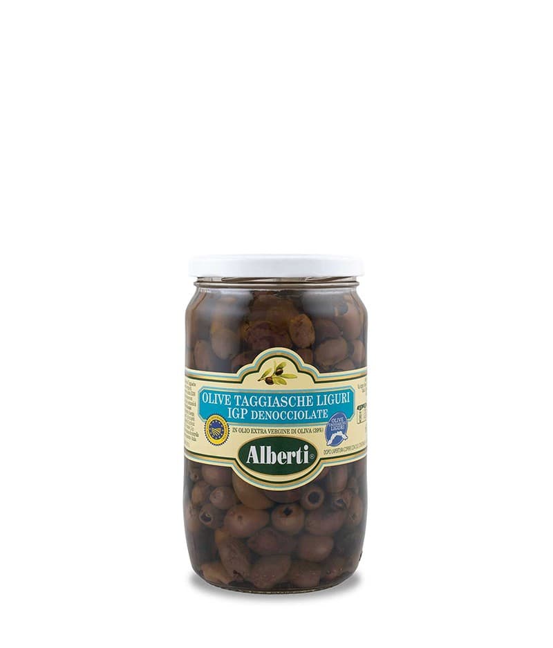 Olive Taggiasche Denocciolate Alberti, 600 g – Il Gigante