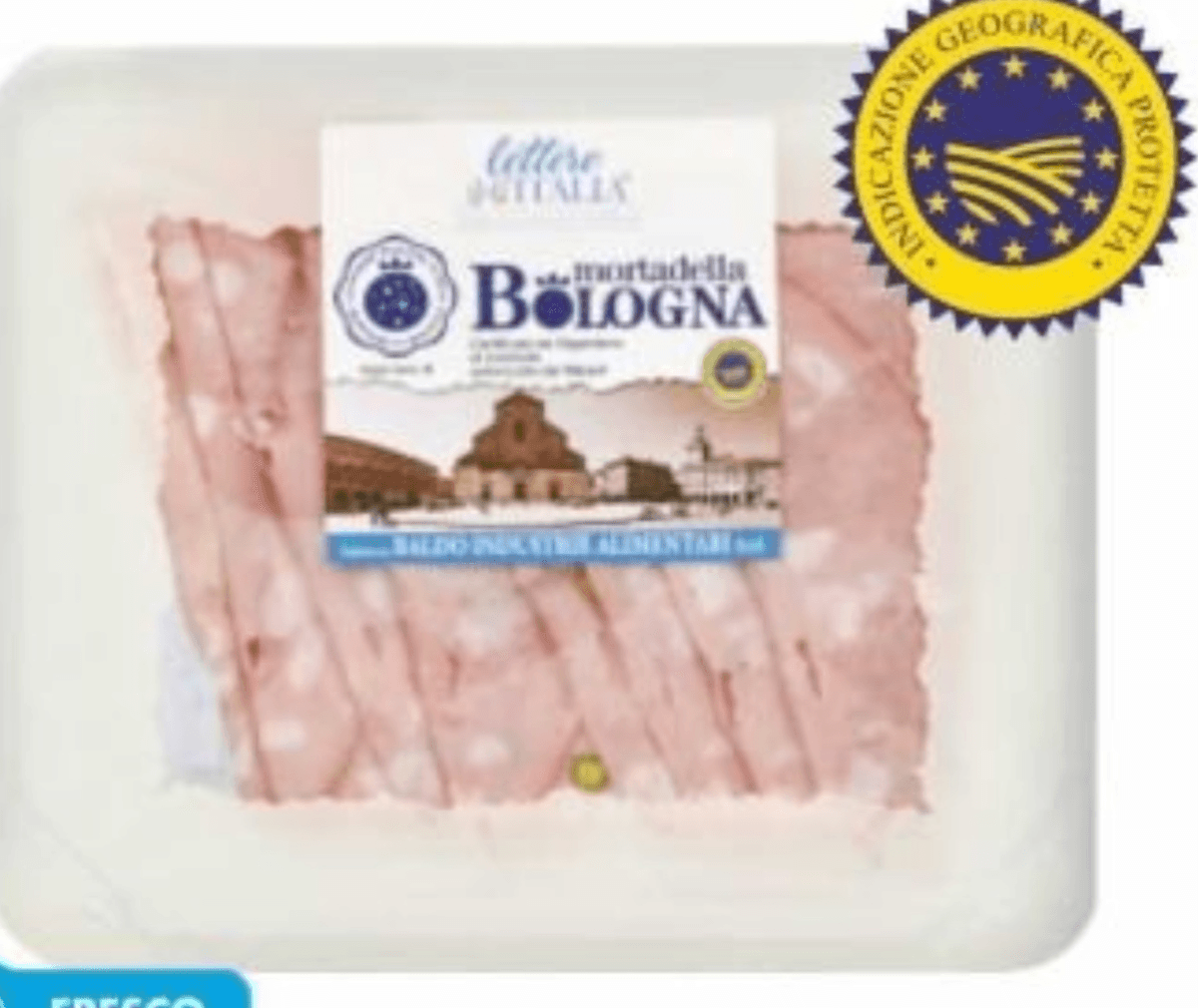 Mortadella Bologna IGP 110 g Lettere dall'Italia in offerta da MD