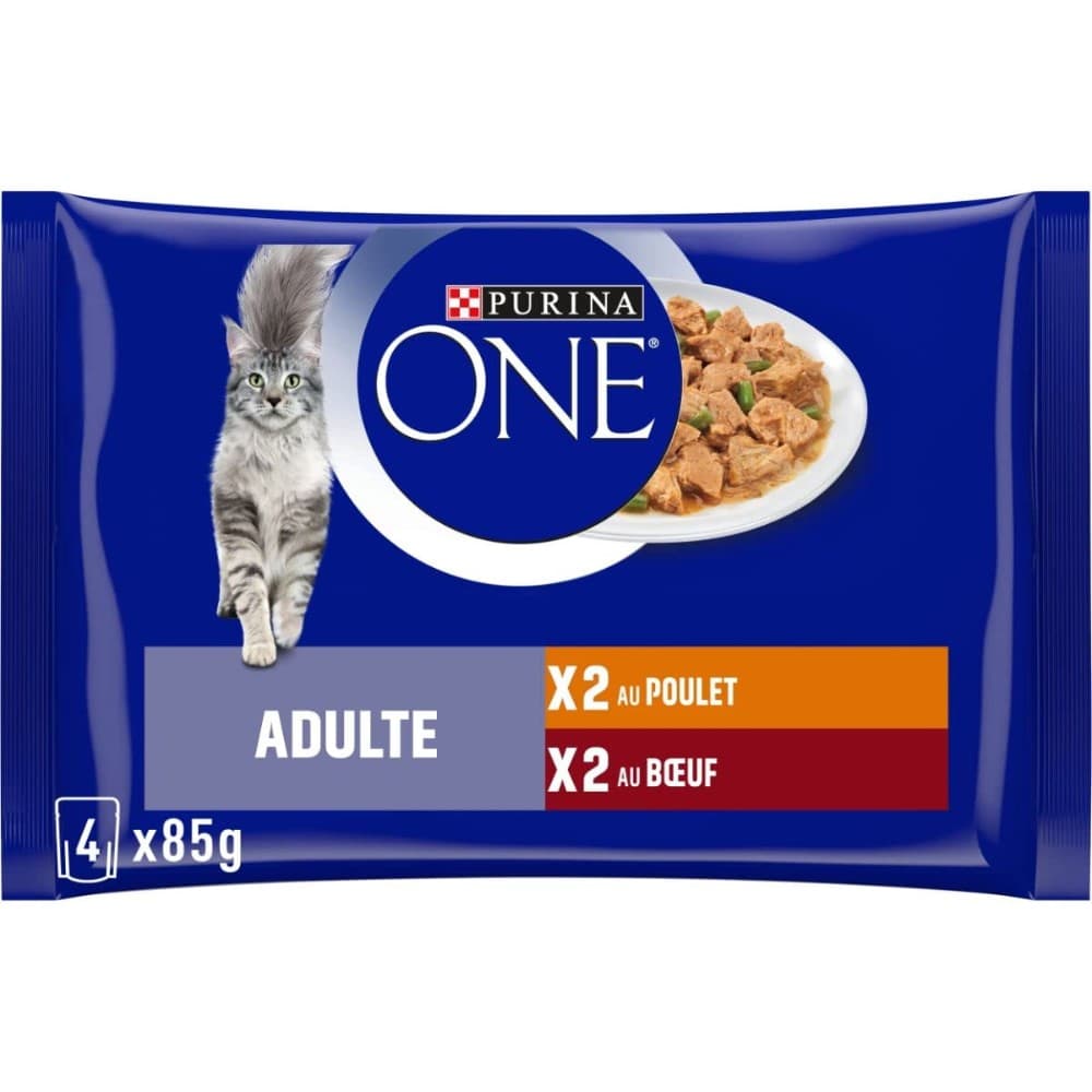 Purina One Cat 85 g x 4 in offerta da Risparmio Casa