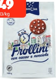 Buon'Ora frollini cacao e nocciole, 700 g – ALDI