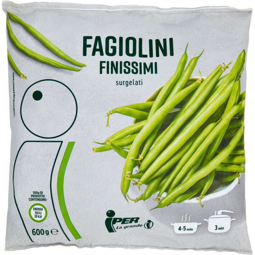Cavolfiori o Fagiolini finissimi surgelati, 600 g – Iper La grande i