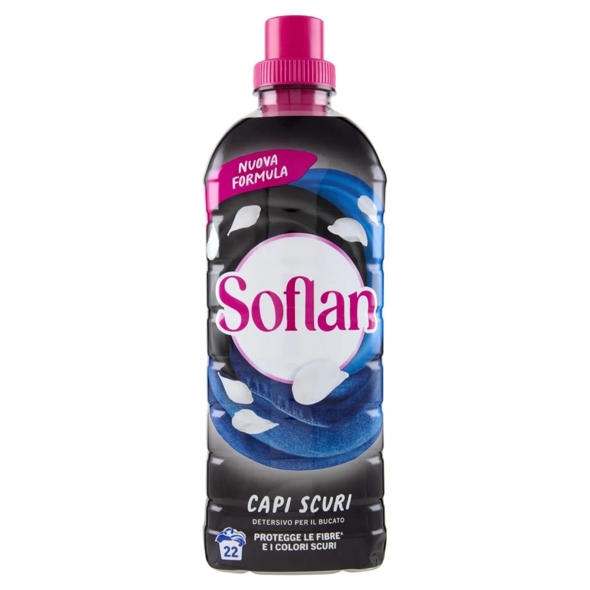 Detersivo liquido per capi delicati, colorati o scuri Soflan ml 900 in offerta da Bennet