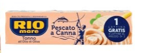 Tonno all'Olio di Oliva Rio Mare Pescato a Canna, 320 g – Carrefour