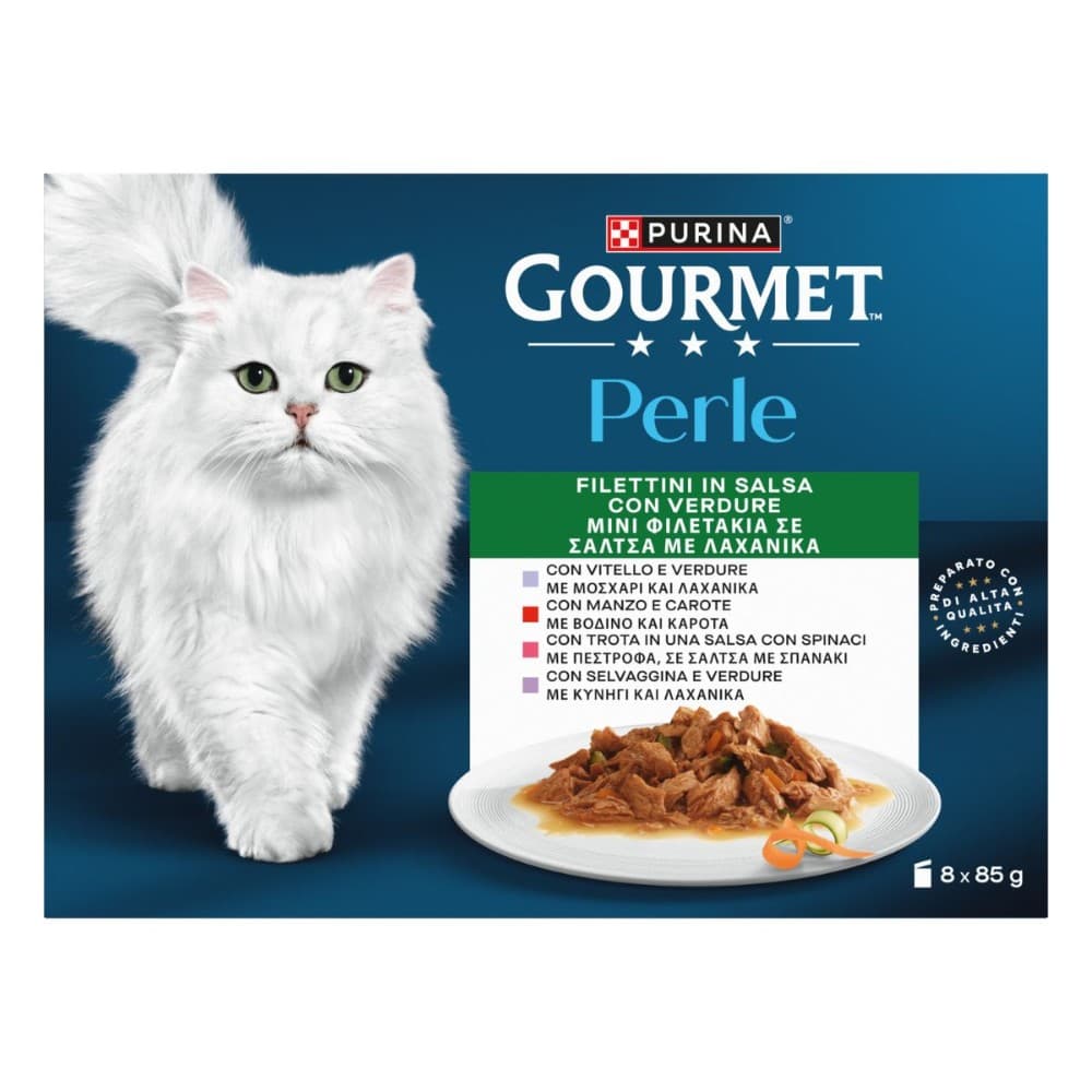 Purina Gourmet Perle bustine per gatti, 8x85 g – Esselunga