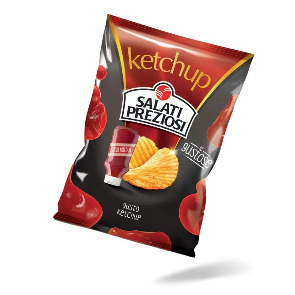 Patatine BBQ, Ketchup 120 g Salati Preziosi in offerta da Penny