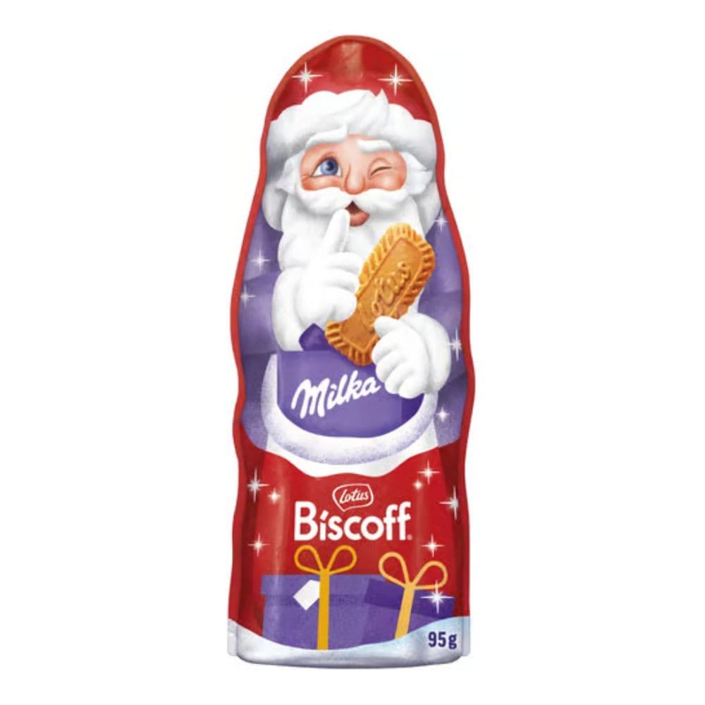 Milka biscoff Santa Hollow Figures, 95 g – Carrefour